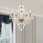 Elegant Modern 4 Lights Crystal Chandelier Ceiling Pendant Lamp Fixture Lighting