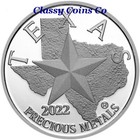 2022 Texas  battle Of Goliad  1 Oz  9999 Silver     Great Collectible     In Capsule