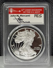 2017-s Proof Silver Eagle Pcgs Pr70 Dcam Congratulations Set Mercanti Signature