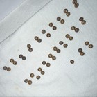 Lot 44 Antique Brass Ball Buttons Fallen Offoriginal Factory String edwardian 