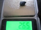 Natural Blue Sapphire Crystal Specimen  2 65 Carats  Jammu Kashmir Origin