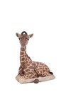 Giraffe Statue Decor Lying Down Garden Statue Garden Home Decor Tabletop