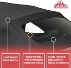 Ford Mustang Convertible Soft Top 2005-2014 Sailcloth Vinyl Heated Glass Window