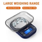 Accuweight Ic255 300g 0 01g Small Pocket Coffee kitchen Food Scale