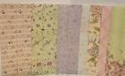 K   Co  Brenda Walton Scrapbook Kit  Paper  Stickers   Rub-ons  Die Cuts  Floral