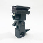 Delux Flash Bracket Umbrella Holder Swivel Light Stand Adapter Cold Shoe Flash