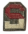 Unused Original Wwii 2nd Second Us Army Patch Cut Edge Shoulder Sleeve Insignia