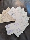 10 Multiple Year Ephemera Library Cards Book Checkout Due Date Bookmark Craft 