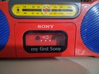  my First Sony  Radio Cassette Player  Portable  Not Tested