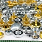 25 Watch Crowns Brass Gold Silver Parts Art Steampunk Vtg Watchmakers Lot