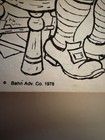 Santa   s Workshop Christmas Coloring Book Unused 1978 Wieboldt   s Store