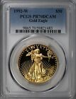 1992 W Gold  50 Proof American Gold Eagle   1 Oz Gold Coin   Pcgs Pf 70 Dcam