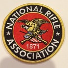 Brand New-national Rifle Assoc nra Embroidered Patch  3  Round Awesome  