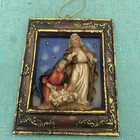 Nativity Scene Ornament Christmas Jesus Mary Joseph Religious 3d 4 Inch