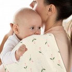 8 Pcs Printed Muslin Cotton Baby Burp Cloths 20x10 Inch Newborn Washcloths