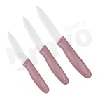 3x Ceramic Knives Slicing Utility Paring Knife Kitchen Chef Cooking 4  5  6 