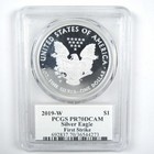 2019 W American Silver Eagle Pr 70 Dcam Pcgs First Strike Sku cpc6863