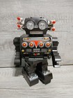 Vintage Sh Horikawa Missile Rotating  Robot Battery Operated Toy Made In Japan 