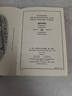 Williams Tools Of Industry Catalog Mechanics Machinists Published June 1937