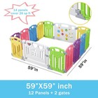 Baby Playpen Kids Activity Centre Safety Play Yard Home Indoor Outdoor New Pe   