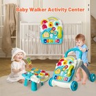 Sit To Stand Baby Walker  Activity Center With Music And Light  Activity Tabl   
