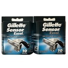20p gillette sensor Excel Shaving Razor Shaver Blades Refill Cartridges New