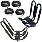 Set Of 4 Pcs Canoe Boat Kayak Roof Rack Car Suv Truck Top Mount J-bar Holder