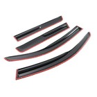 Left Right Smoke Tinted Acrylic Window Visors For Mitsubishi Outlander 2003-2006