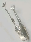 Rogers Sterling Silver   925  Ornate Sugar Tongs