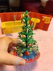 Groovy Vintage Lundby Dollhouse Bathroom Tub Toilet Sink Bonus Christmas Tree