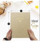 Baby Memory Book   First Year Journal Album   Perfect Unisex Baby Showers Gift