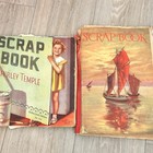 Vintage Greeting Card Scrapbook 1930   s Valentines Christmas Ephemera Magazine