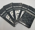 5 Nano To Micro standard Sim Card Adapter Converter Set  Black  Usa Fast Ship