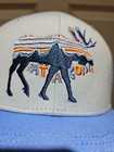 Patagonia Youth   Kids Trucker Hat  Fitz Roy Moose   Fleck Blue 
