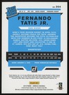 Fernando Tatis Jr  254 2019 Panini Chronicles Donruss Rated Rookie Padres 