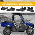Aluminum Front And Rear A-arm Skid-plates Fit For Yamaha Rhino 700 2008-2013