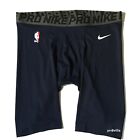 Nike Nba Mens Basketball Compression Training Tights Shorts Navy 2xl 2xlt 3xlt
