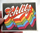 1976 Schlitz Beer Iron-on Patches Set Of 8 Mint Unused Malt Light Old Milwaukee