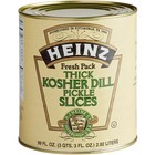 Heinz Dill Pickle Slices 99oz  10 Can Kosher Dill Slices Foodservice Size