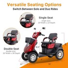 1000w 4-wheel All-terrain Outdoor Heavy Duty Electric Power Mobility Scooters