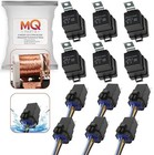 6 Pack 12v 40 30a Waterproof Automotive Relay   Harness Set     5-pin Spdt Heavy