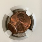 1981 Ngc Double Struck 2nd Strike Off Center Mint Error Unc Details