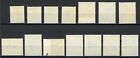 South Africa 1954 Wildlife Set Complete Scott  200-213 Mint Xf Og Hinged     
