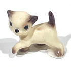 Vintage Hagen Renaker Siamese Cat Figurine 1 2  Miniature Kitten