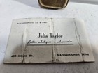 Vintage  Brass Decorative Match Safe  Case   Vesta   Holder   7299 31