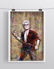Roger Daltrey 8x10in Poster  Roger Daltrey The Who Pop Artwork Free Shipping