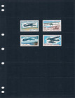 1 4 Off  10 35 Scott Value - 1966 Mauritania Airplanes Airmail Defin  Mnh Nh Umm