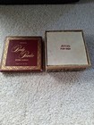 Vintage Avon Body Powder For Men 6 Oz Maroon Box Unused Complete Kit 1960s Nos