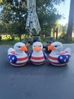 Bald Eagle And Soldier Duck Majestic   Patriotic Collectible Dash Ducks Set Of 2
