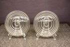 Lot Of 2 Fresnel Lens Glass 6  Diameter  Lightolier Stage Light